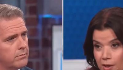 Conservative refuses to answer Ana Navarro confronting him over 'racism' in Donald Trump's 'eating the pets' debate line