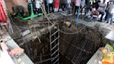 36 dead after falling into a well after structure collapse at Indian temple