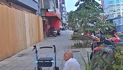 老翁跌落輪椅受傷 長榮警協助推送返家 | 蕃新聞