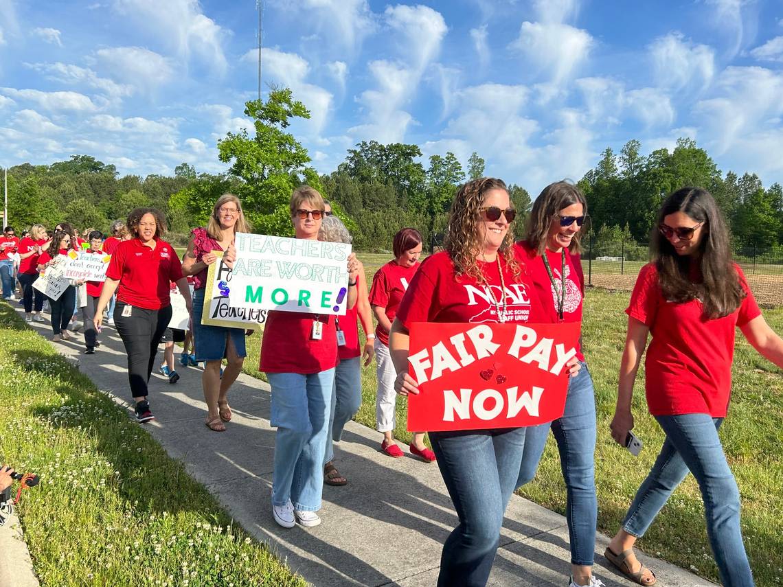 Some good news and — and some bad — about teacher pay. See where NC now ranks nationally