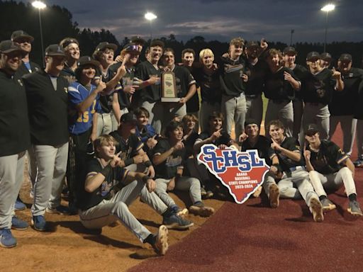 Lexington baseball wins the 5A state championship