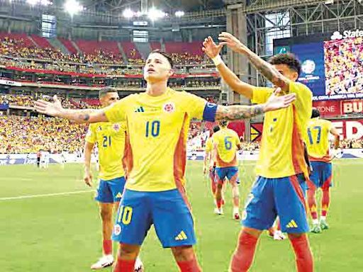 Colombia golea sin piedad a Panamá - El Diario - Bolivia