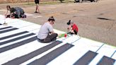 Revamping crosswalk art in downtown Ironton - The Tribune