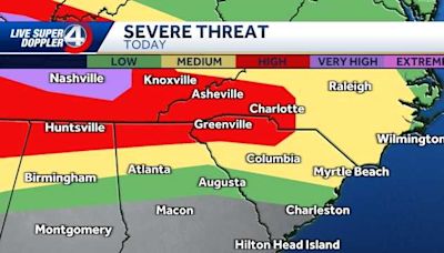 Another round of strong to severe storms possible through Thursday morning