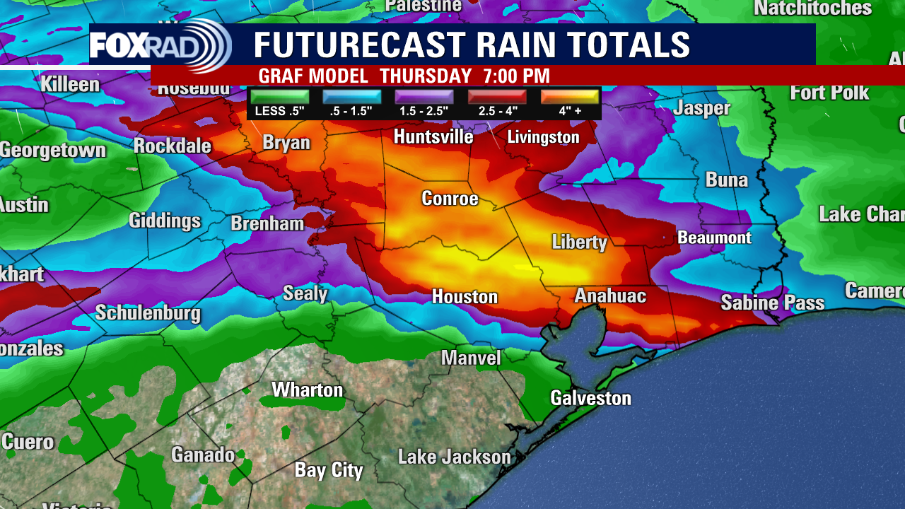 Houston weather: Flooding, severe storms across Houston on Thursday