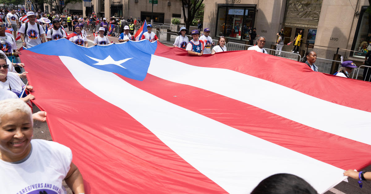 NYC's National Puerto Rican Day Parade returns this Sunday. Find out what streets will be closed.