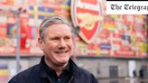 Sir Keir Starmer to give Joe Biden an Arsenal shirt