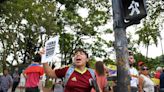 Venezolanos en Argentina se manifiestan para reclamar elecciones libres en su país