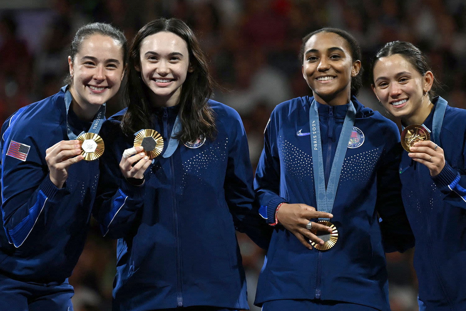 U.S. and China fight to 40-40 draw for most Olympic gold medals