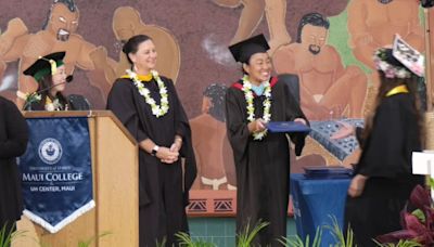 UH Maui College holds first commencement since wildfires, celebrating resilience