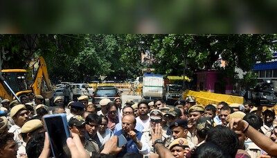 UPSC aspirants death: Protests erupt outside Drishti IAS in Delhi after death of UPSC aspirants
