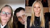 Gwyneth Paltrow Goes from Fresh Faced to Fierce Front Row at Armani During Her ‘48 Hrs in Paris’