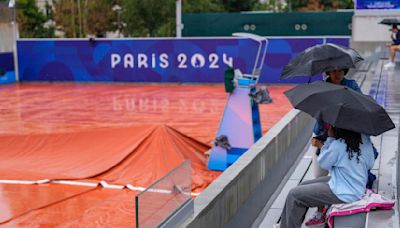 Emma Navarro's Olympic debut delayed as rain slows Roland Garros tennis