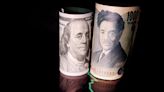 Dollar sags after mixed US growth and inflation report, except against yen