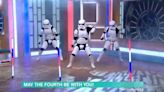 May the 4th be with you: Breakdancing Star Wars Stormtroopers appear on This Morning