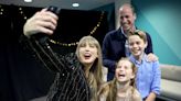 'Happy Bday M8!': William meets Taylor Swift backstage at London show