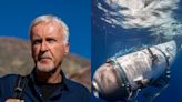 James Cameron once had a near-death experience in a Titanic submersible, braving an underwater sandstorm with a Russian pilot