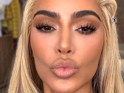 Kim Kardashian fans beg the newly-blonde star to ‘retire' signature duck face