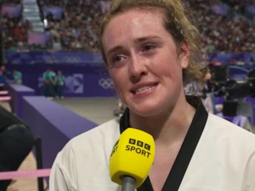 Team GB Olympian fights tears after having ' her heart broken twice in one day'