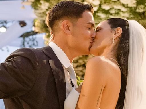 Oriana Sabatini y Paulo Dybala son marido y mujer: las primeras fotos tras su casamiento