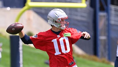 No. 3 overall pick Drake Maye starting out as the Patriots 3rd-team QB