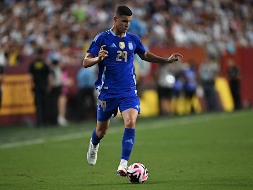 Valentín Carboni en la selección argentina: quién es el joven futbolista que se ganó un lugar en la Copa América 2024