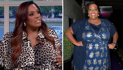 Alison Hammond says she was 'dying' at her heaviest of 28 stone before 11 stone weight loss