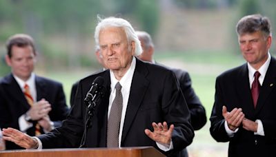 Billy Graham statue for U.S. Capitol to be unveiled next week