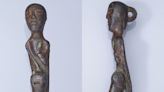 Metal detectorists thought they found a split pin. It was actually a 2,000-year-old Celtic statue with an enormous penis.