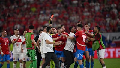 WATCH: Czech Republic shown another red card in end-of-game brawl v Turkey