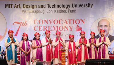 Pune: Graduates Urged To Chase Their Dreams At MIT-ADT University's 7th Convocation