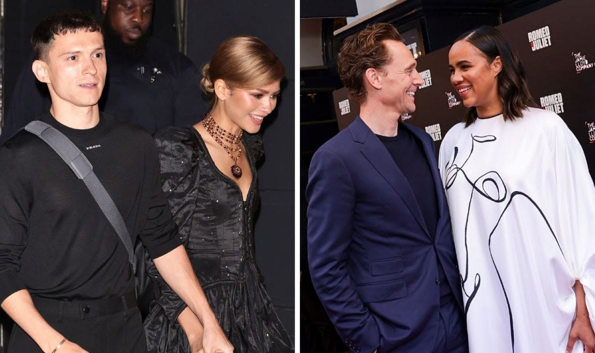 Zendaya, Tom Hiddleston, Maya Jama and Stormzy lead the stars at Tom Holland's Romeo And Juliet press night