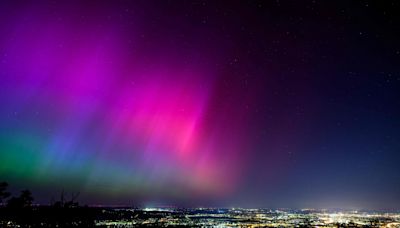 Las fotos de las espectaculares auroras que sorprendieron a todo el planeta por la tormenta solar