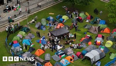 Trinity protest camp to end after agreement made
