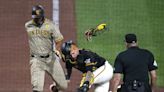 Jackson Merrill has 2 HRs, including tying shot, as the Padres hold off Pirates 9-8 in 10