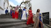 La Ruta de la Seda y el Qhapaq Ñan se funden en piezas de moda en Ecuador