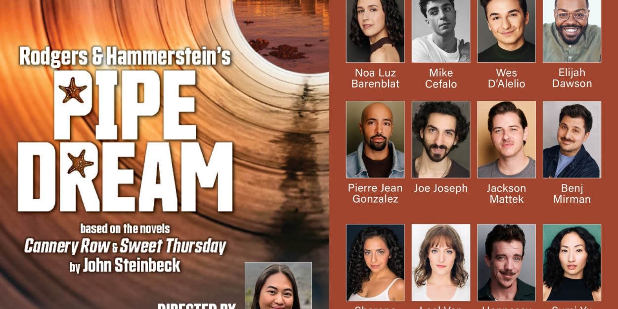 Cast Set For Rodgers & Hammerstein's PIPE DREAM at Berkshire Theatre Group