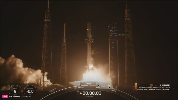 WATCH LIVE at 10:35 p.m.: SpaceX launch from Cape Canaveral Space Force Station