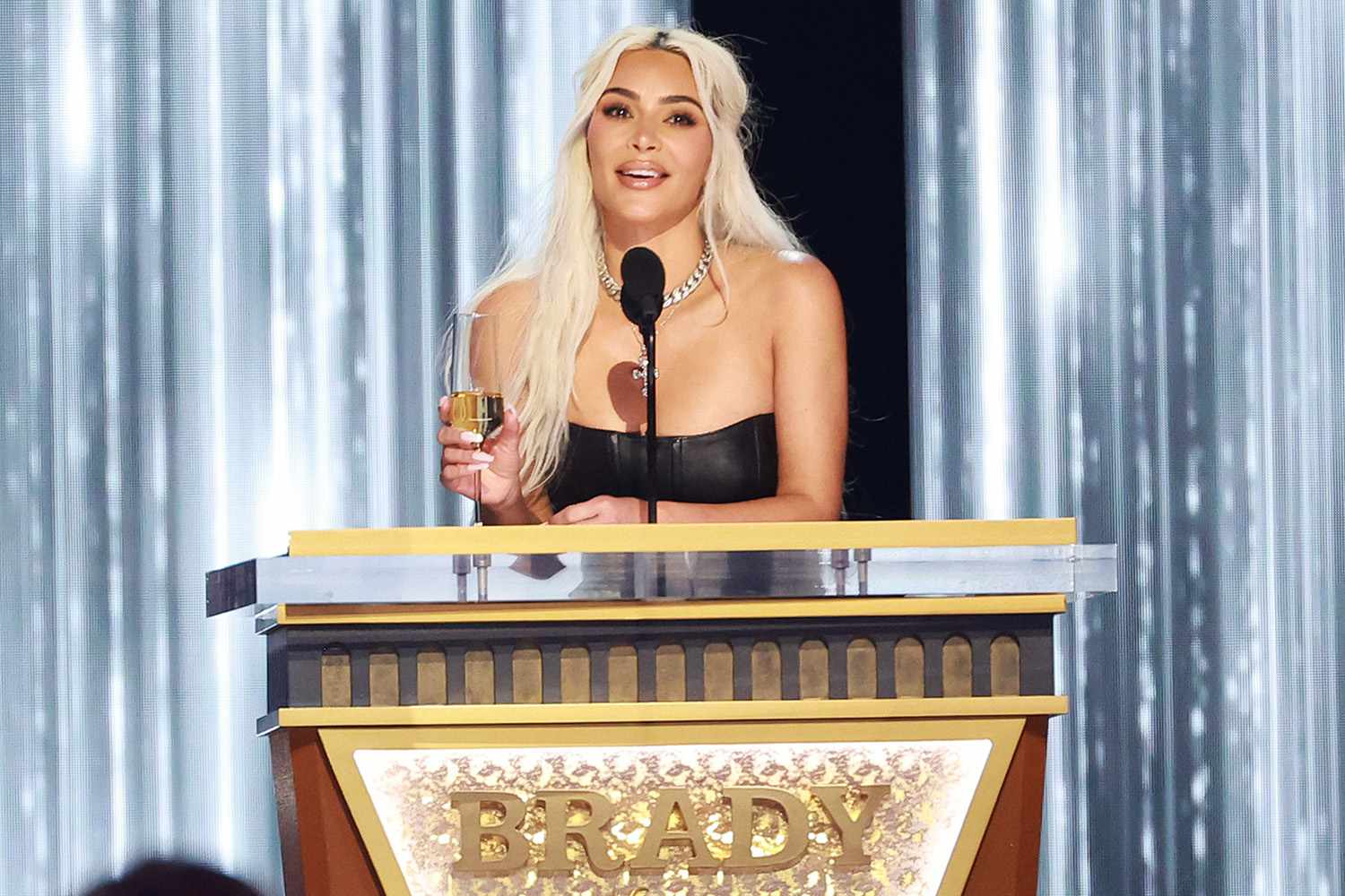 Kim Kardashian Gets Booed as She Takes the Stage at Tom Brady's Netflix Roast