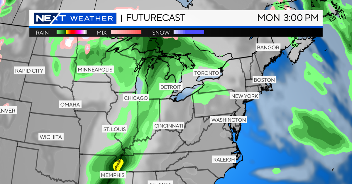 A warm week ahead with some chances of rain for Southeast Michigan