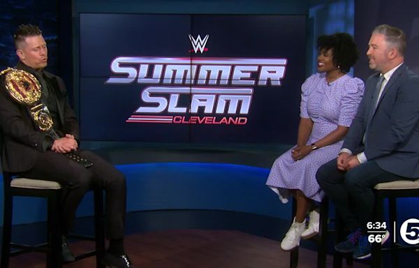 He's Awwesome! WWE's Mike 'The Miz' Mizanin visits News 5 ahead of SummerSlam