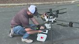 'I had chills just seeing this in action,' | AED taking flight, Forsyth County leads U.S. with drone delivery program