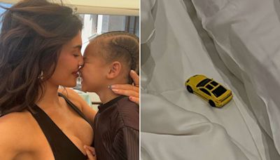 Kylie Jenner Shares Glimpse of Home Life with Son Aire: ‘Always Leaving a New Little Car in My Bed’