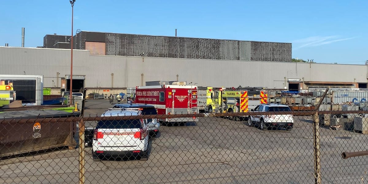 Person dies in fire at Caterpillar’s Mapleton foundry