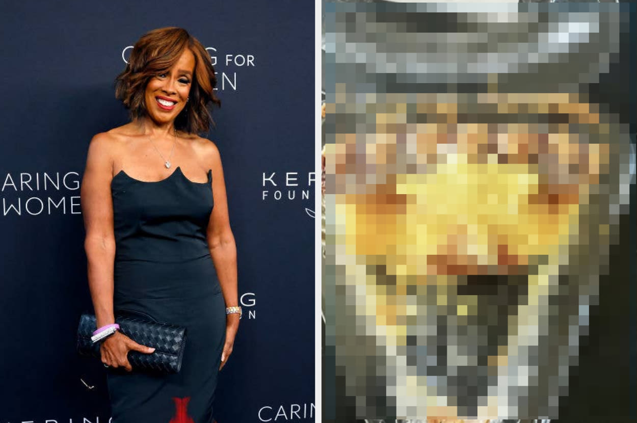 The Majority Of The World Thinks This Pie Was Half-Eaten, But Gayle King Swears It's Just Been Jostled During...