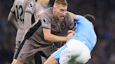 Spurs muscle point from 3-3 thriller at Man City