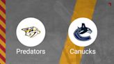 How to Pick the Predators vs. Canucks NHL Playoffs First Round Game 6 with Odds, Spread, Betting Line and Stats – May 3