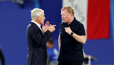 Ronald Koeman and Didier Deschamps disagree on France VAR controversy