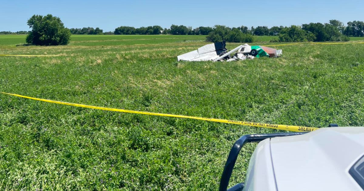 Plane Falls from Sky, Smashes Into Hay Field – What Was On Board Saved All Passengers