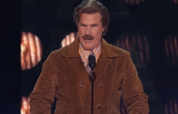 Ron Burgundy Returns! Will Ferrell Reprises “Anchorman ”Role to Roast Tom Brady: 'I Never Liked You'